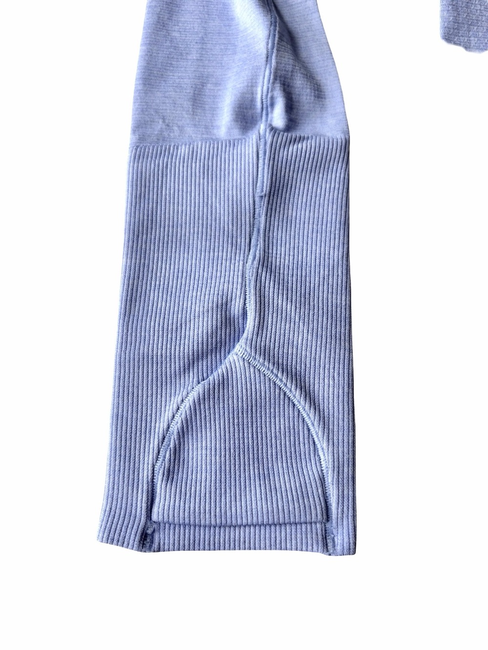 Lululemon Swiftly Tech Long Sleeve Shirt 2.0 Waist Length, Blue Willow color - Picture 7 of 10